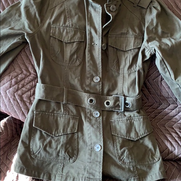 Army green Converse jacket - Picture 3 of 3